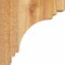 Ekena Millwork Pescadero Rough Sawn Corbel, Western Red Cedar, 4"W x 8"D x 8"H COR04X08X08PEC00RWR - alternate 2